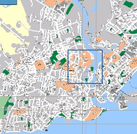 mapa de Galway em ingles