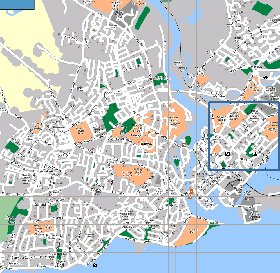 mapa de Galway em ingles