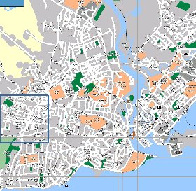 mapa de Galway em ingles