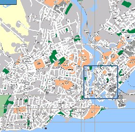 mapa de Galway em ingles