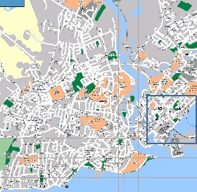 mapa de Galway em ingles