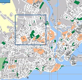 mapa de Galway em ingles