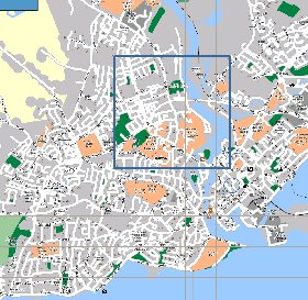 mapa de Galway em ingles