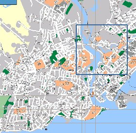 mapa de Galway em ingles