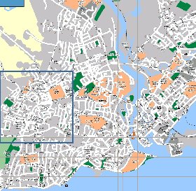 mapa de Galway em ingles