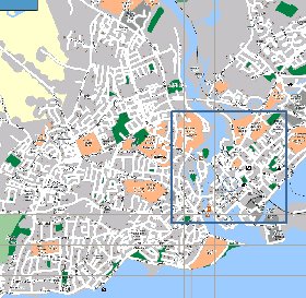 mapa de Galway em ingles