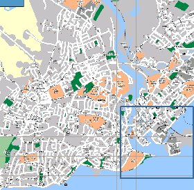 mapa de Galway em ingles