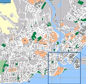 mapa de Galway em ingles