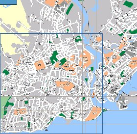 mapa de Galway em ingles