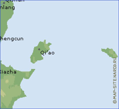 Fisica mapa de Hong Kong