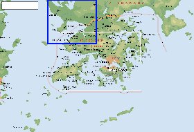 Fisica mapa de Hong Kong