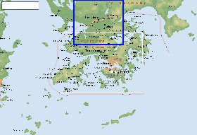 Fisica mapa de Hong Kong