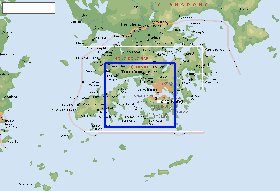 Fisica mapa de Hong Kong