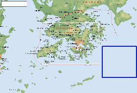 Fisica mapa de Hong Kong