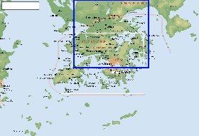 Fisica mapa de Hong Kong