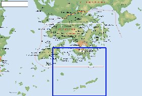 Fisica mapa de Hong Kong