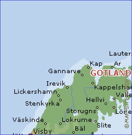 carte de Gotland