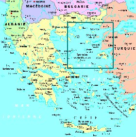 carte de Grece