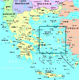 carte de Grece