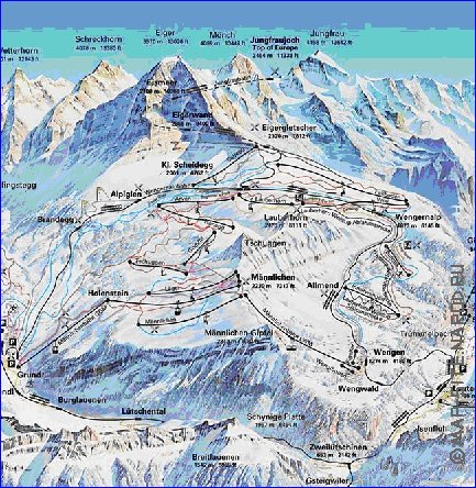 carte de Grindelwald