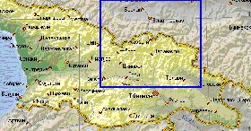 Fisica mapa de Georgia