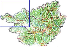 carte de Guangxi