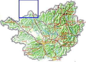 carte de Guangxi