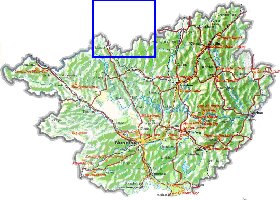 carte de Guangxi