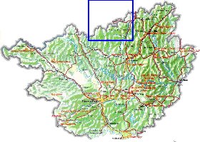 carte de Guangxi