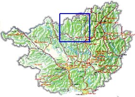 carte de Guangxi