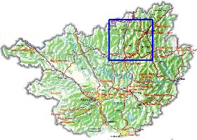 carte de Guangxi