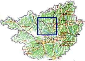 carte de Guangxi