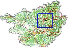 carte de Guangxi