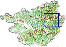 carte de Guangxi