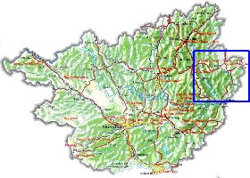 carte de Guangxi