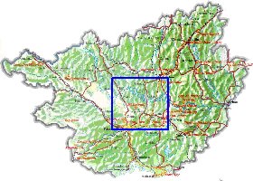 carte de Guangxi