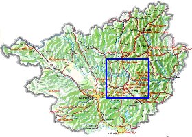 carte de Guangxi