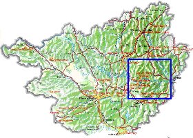 carte de Guangxi