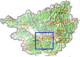 carte de Guangxi