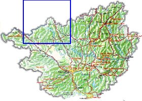 carte de Guangxi