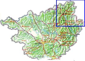 carte de Guangxi