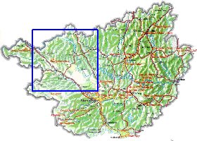 carte de Guangxi