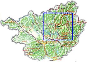 carte de Guangxi