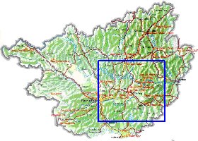 carte de Guangxi