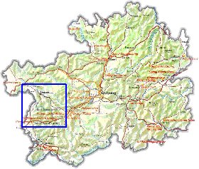 carte de Guizhou