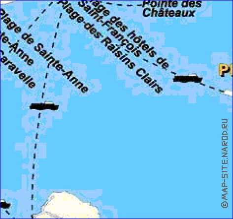 carte de Guadeloupe